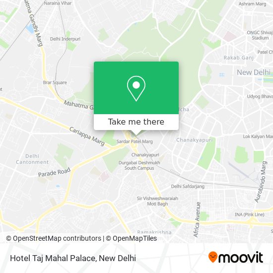 Hotel Taj Mahal Palace map