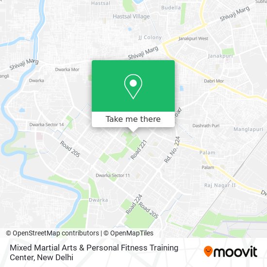 Mixed Martial Arts & Personal Fitness Training Center map