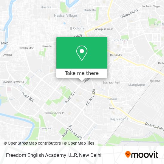 Freedom English Academy I.L.R map