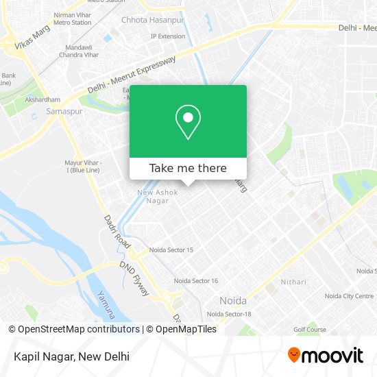 Kapil Nagar map