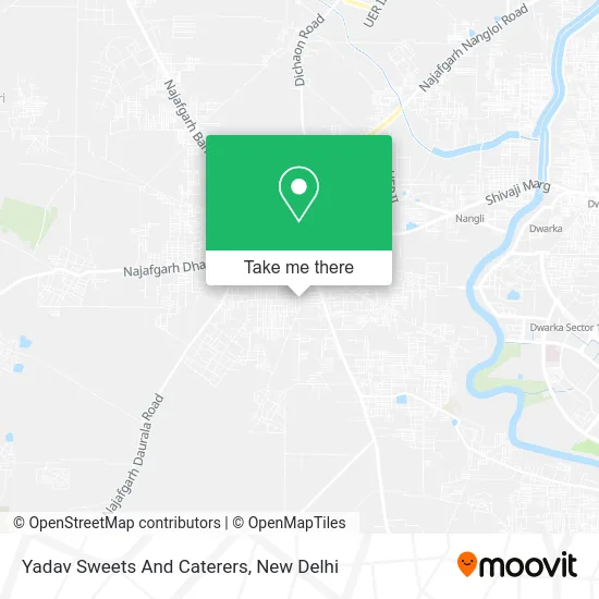 Yadav Sweets And Caterers map