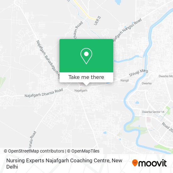Nursing Experts Najafgarh Coaching Centre map