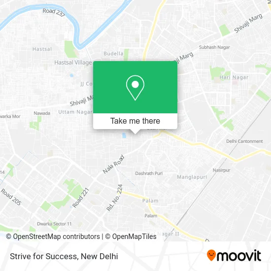 Strive for Success map