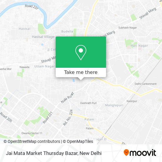 Jai Mata Market Thursday Bazar map