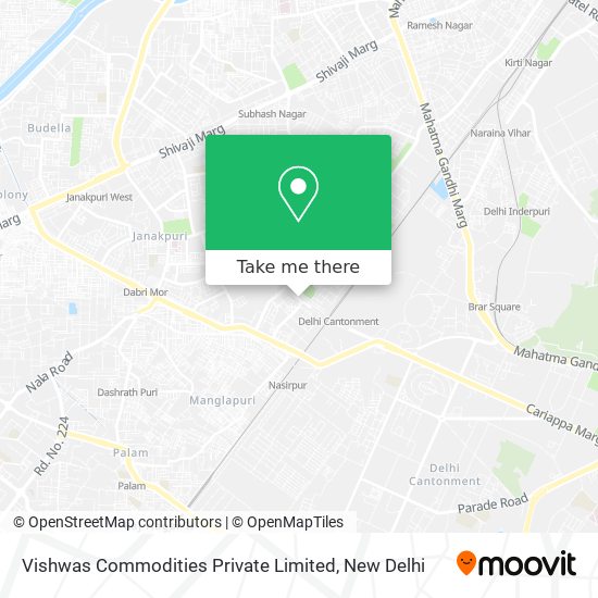 Vishwas Commodities Private Limited map