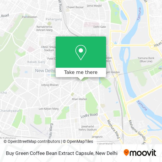 Buy Green Coffee Bean Extract Capsule map