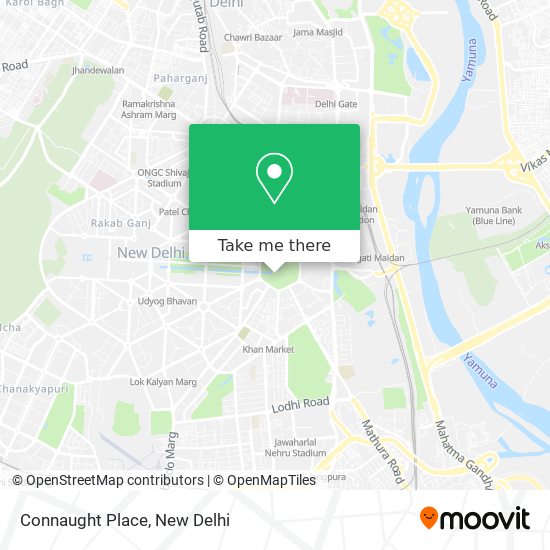 Connaught Place map