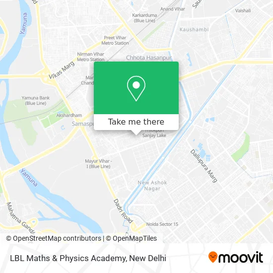 LBL Maths & Physics Academy map