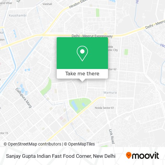 Sanjay Gupta Indian Fast Food Corner map