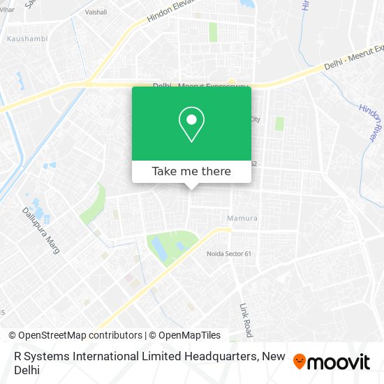 R Systems International Limited Headquarters map