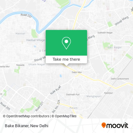 Bake Bikaner map