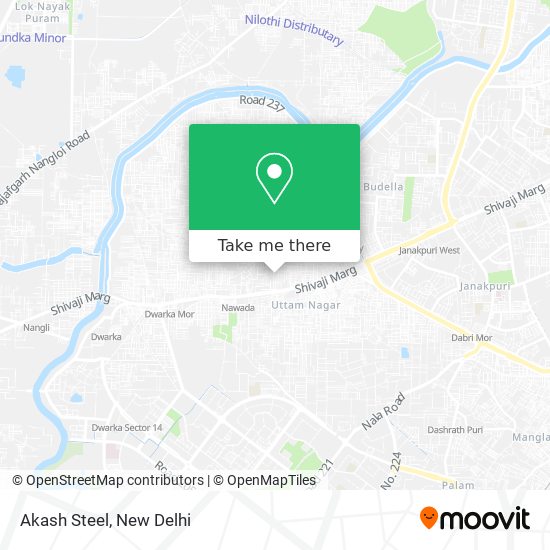 Akash Steel map