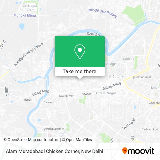 Alam Muradabadi Chicken Corner map