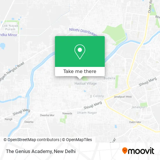 The Genius Academy map