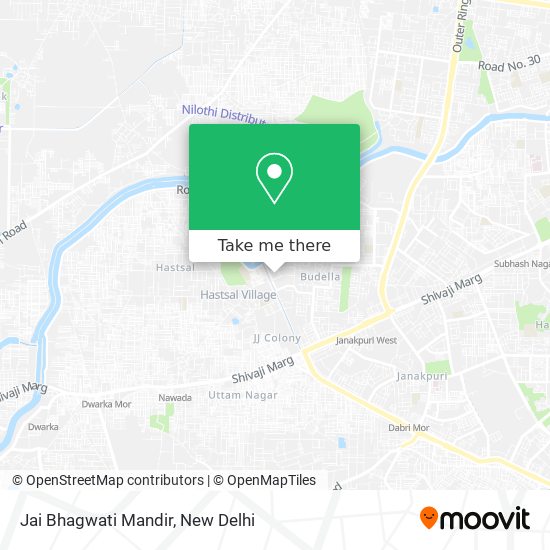 Jai Bhagwati Mandir map