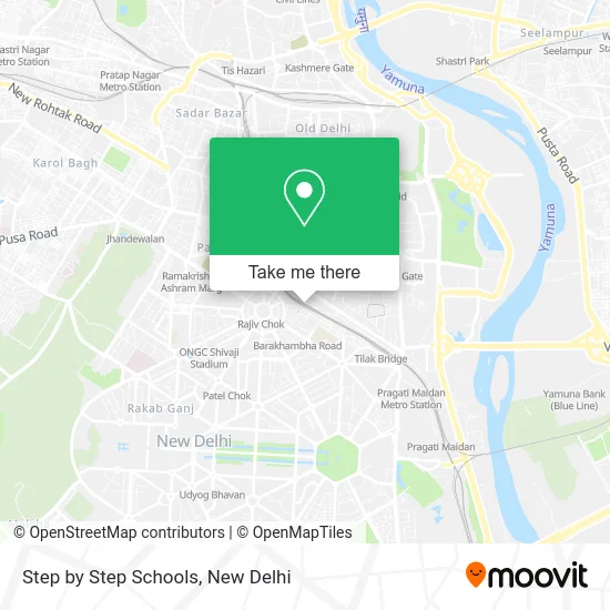 Step by Step Schools map