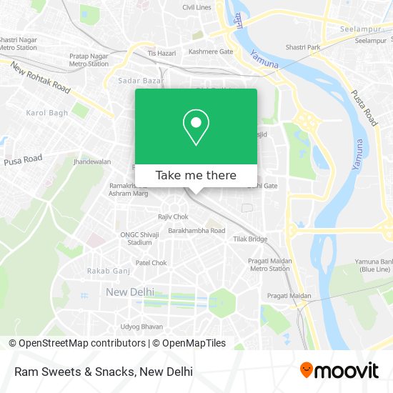 Ram Sweets & Snacks map