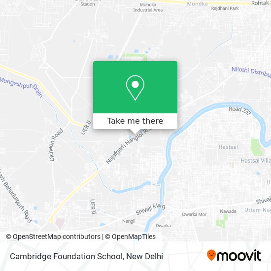 Cambridge Foundation School map