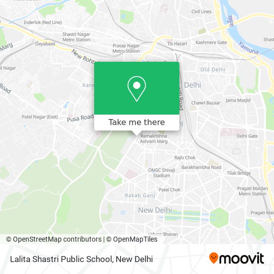 Lalita Shastri Public School map