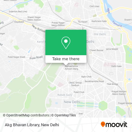 Akg Bhavan Library map