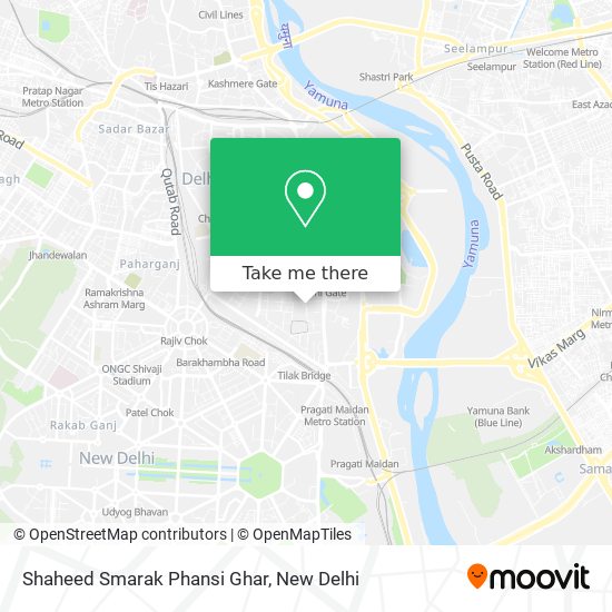 Shaheed Smarak Phansi Ghar map