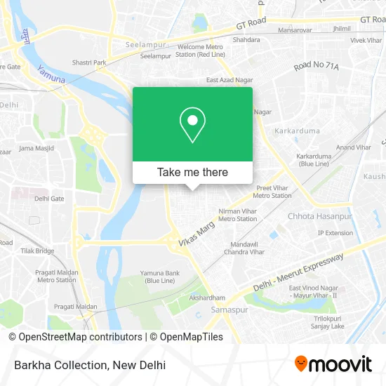 Barkha Collection map