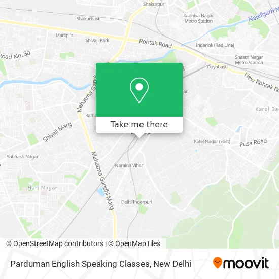 Parduman English Speaking Classes map