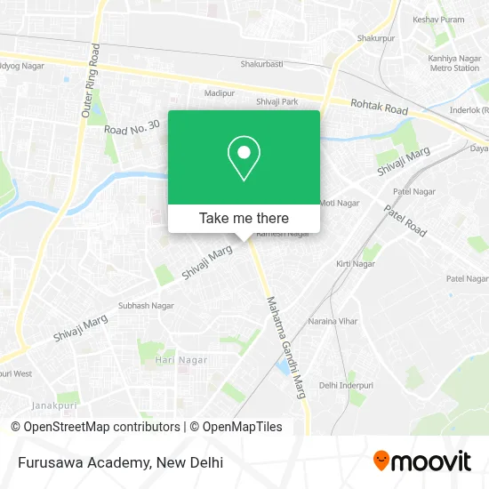 Furusawa Academy map
