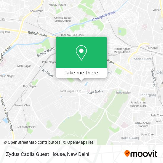 Zydus Cadila Guest House map