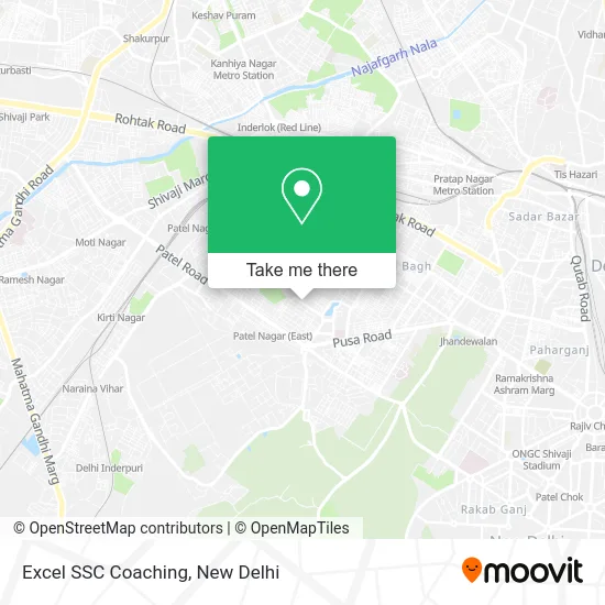 Excel SSC Coaching map