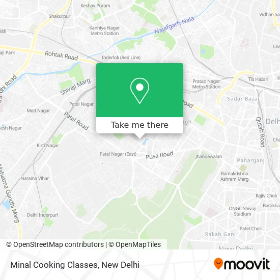 Minal Cooking Classes map