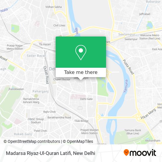 Madarsa Riyaz-Ul-Quran Latifi map