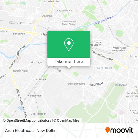 Arun Electricals map