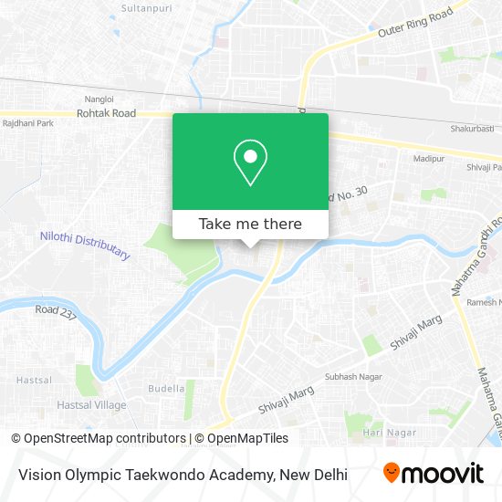 Vision Olympic Taekwondo Academy map