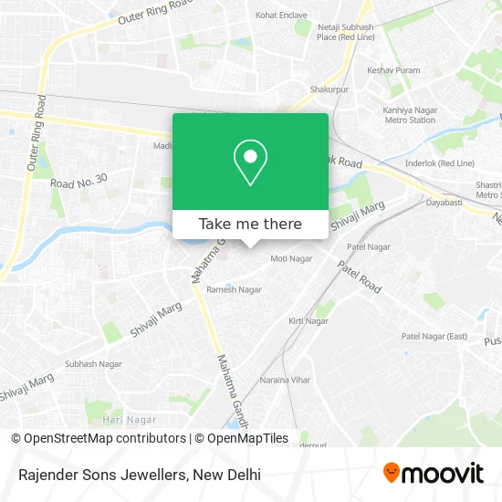 Rajender Sons Jewellers map
