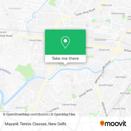 Mayank Tennis Classes map