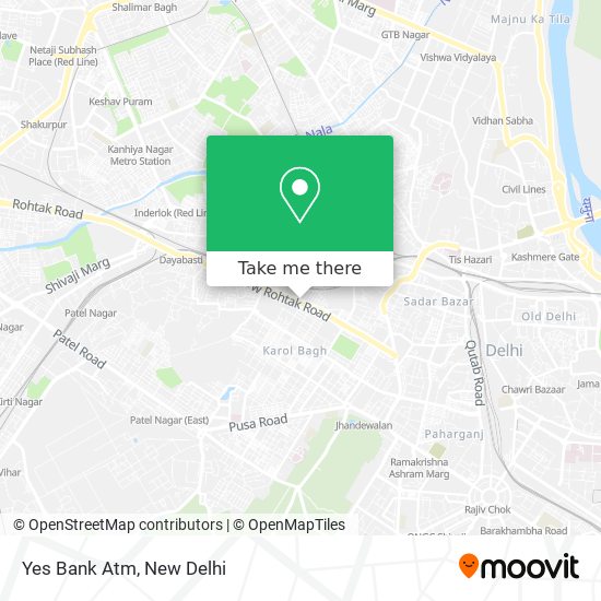 Yes Bank Atm map