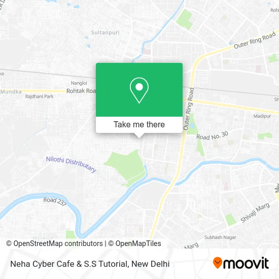 Neha Cyber Cafe & S.S Tutorial map