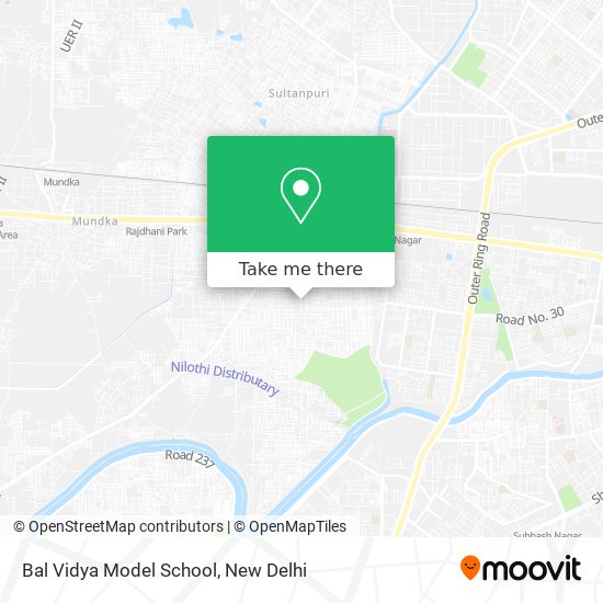 Bal Vidya Model School map