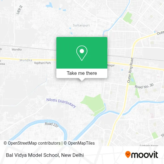 Bal Vidya Model School map