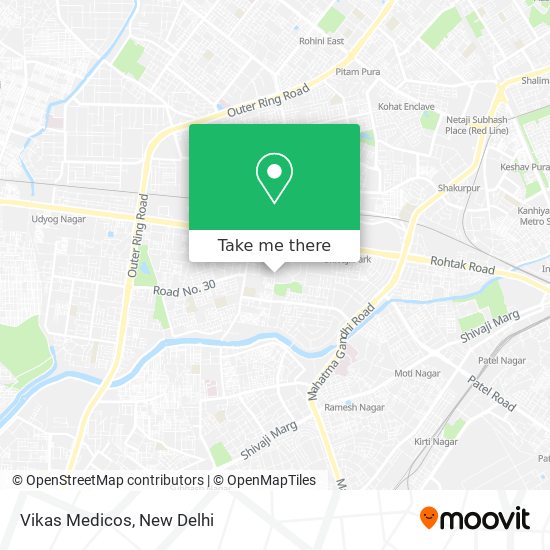 Vikas Medicos map