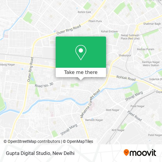 Gupta Digital Studio map