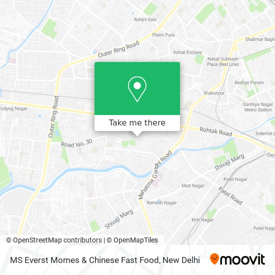 MS Everst Momes & Chinese Fast Food map