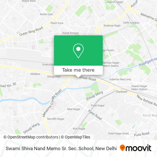 Swami Shiva Nand Memo Sr. Sec. School map