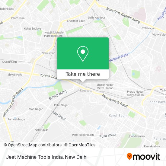 Jeet Machine Tools India map