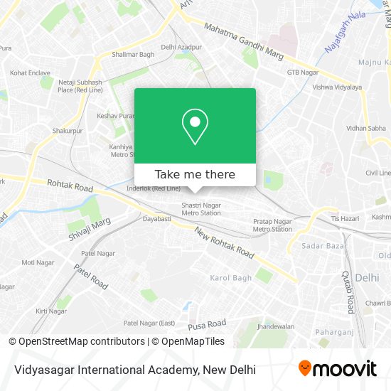 Vidyasagar International Academy map