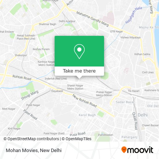 Mohan Movies map