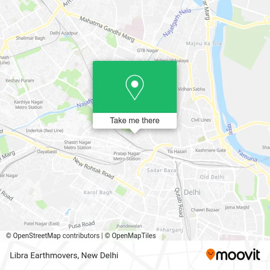 Libra Earthmovers map