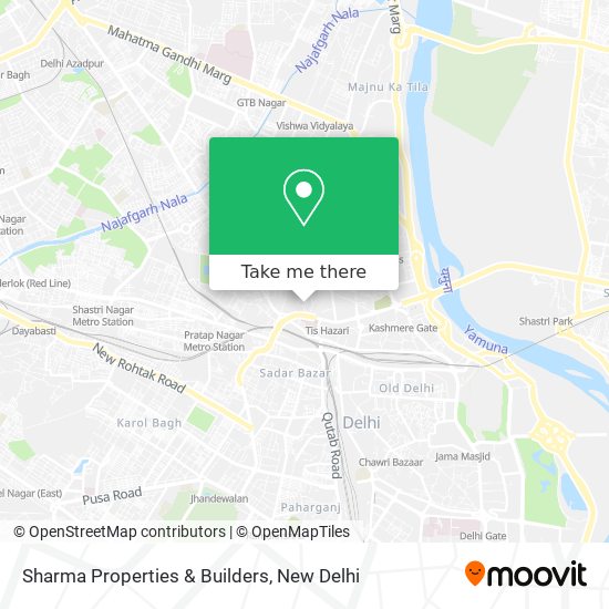 Sharma Properties & Builders map