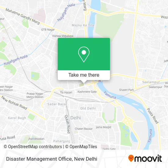 Disaster Management Office map